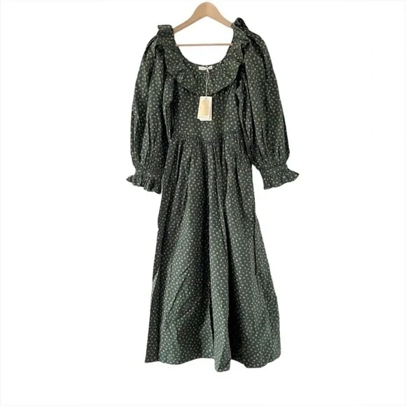 Doen Zarina Dress in Forest Parc Monceau - Picture 6 of 10